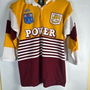 Vintage Brisbane Broncos Canterbury Rugby League 1988 Men’sSize Medium Heritage